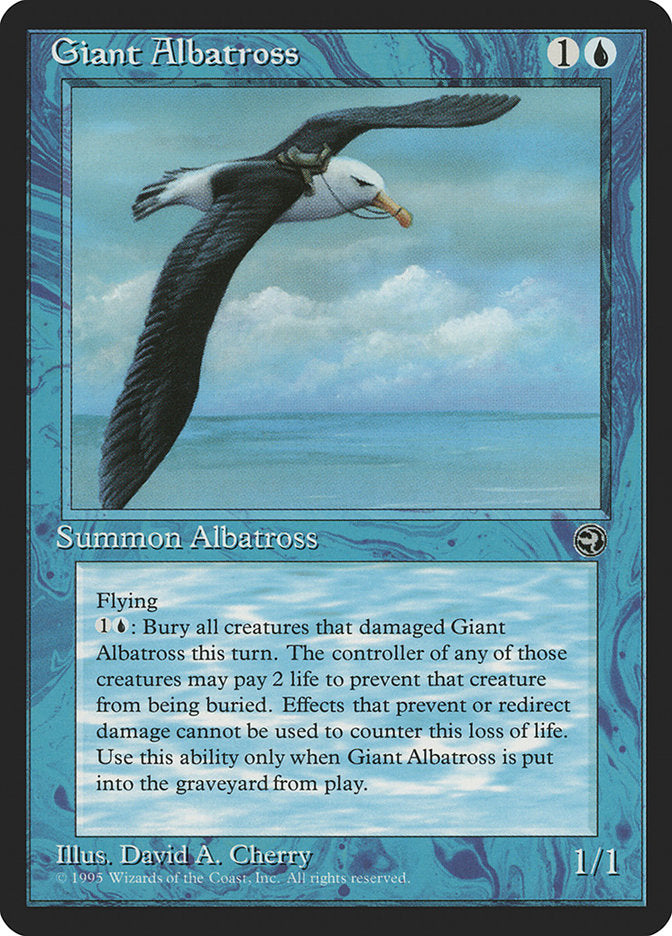 Giant Albatross (Empty Ocean) [Homelands] | Jomio and Rueliete's Cards and Comics