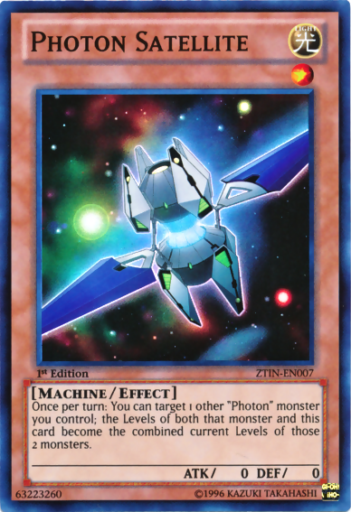 Photon Satellite [ZTIN-EN007] Super Rare | Jomio and Rueliete's Cards and Comics