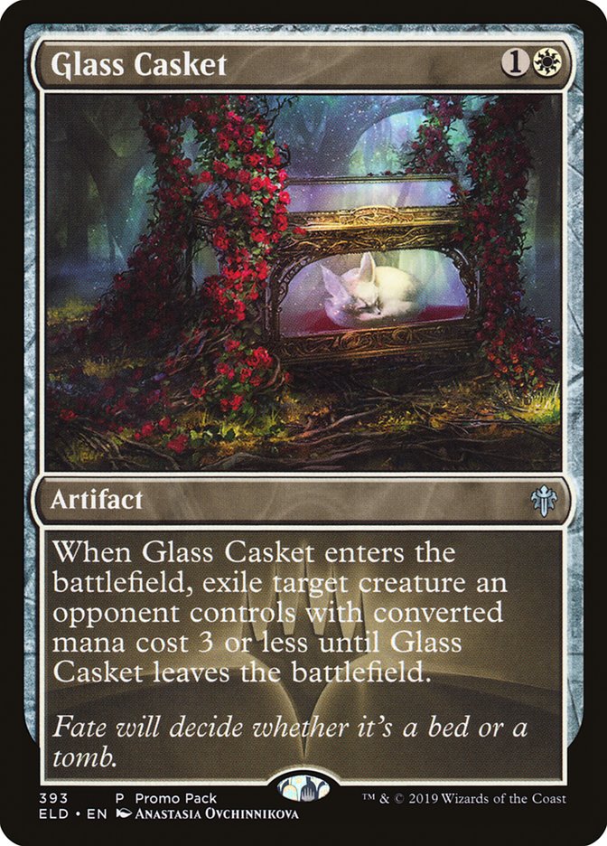 Glass Casket (Promo Pack) [Throne of Eldraine Promos] | Jomio and Rueliete's Cards and Comics