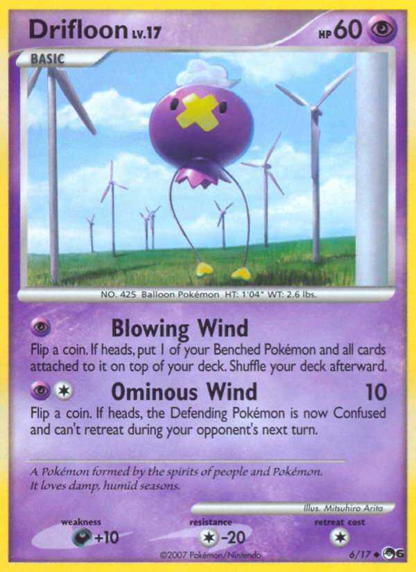 Drifloon (6/17) [POP Series 6] | Jomio and Rueliete's Cards and Comics