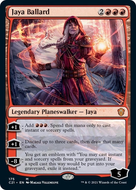 Jaya Ballard [Commander 2021] | Jomio and Rueliete's Cards and Comics