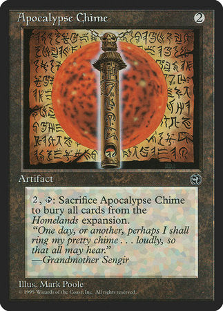 Apocalypse Chime [Homelands] | Jomio and Rueliete's Cards and Comics