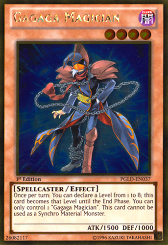 Gagaga Magician [PGLD-EN037] Gold Rare | Jomio and Rueliete's Cards and Comics