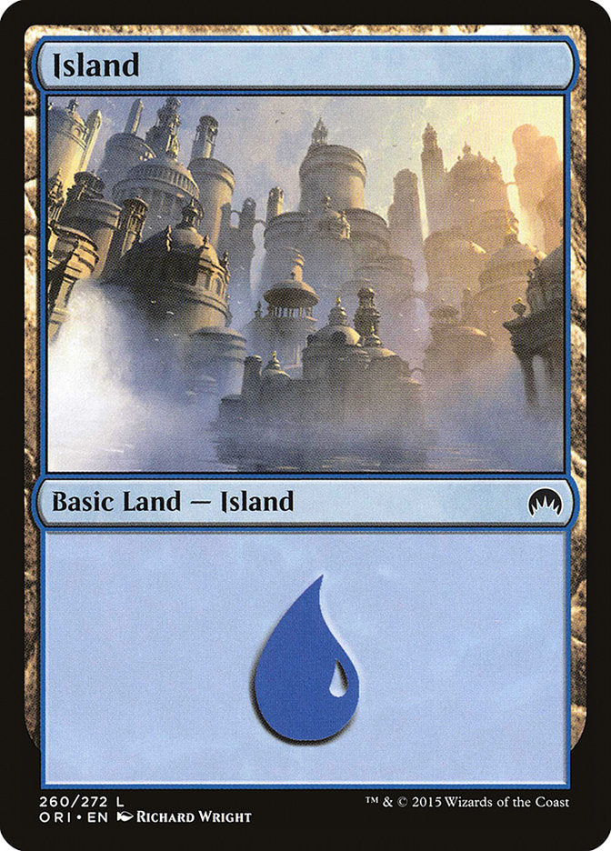 Island (260) [Magic Origins] | Jomio and Rueliete's Cards and Comics