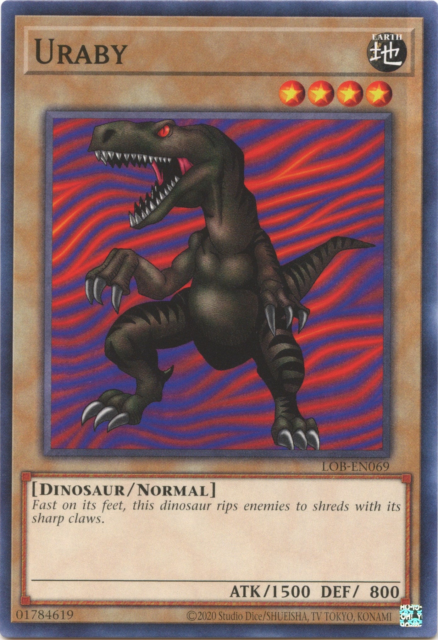 Uraby (25th Anniversary) [LOB-EN069] Common | Jomio and Rueliete's Cards and Comics