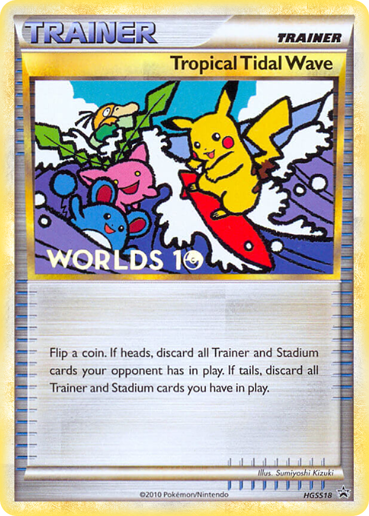 Tropical Tidal Wave (HGSS18) [HeartGold & SoulSilver: Black Star Promos] | Jomio and Rueliete's Cards and Comics