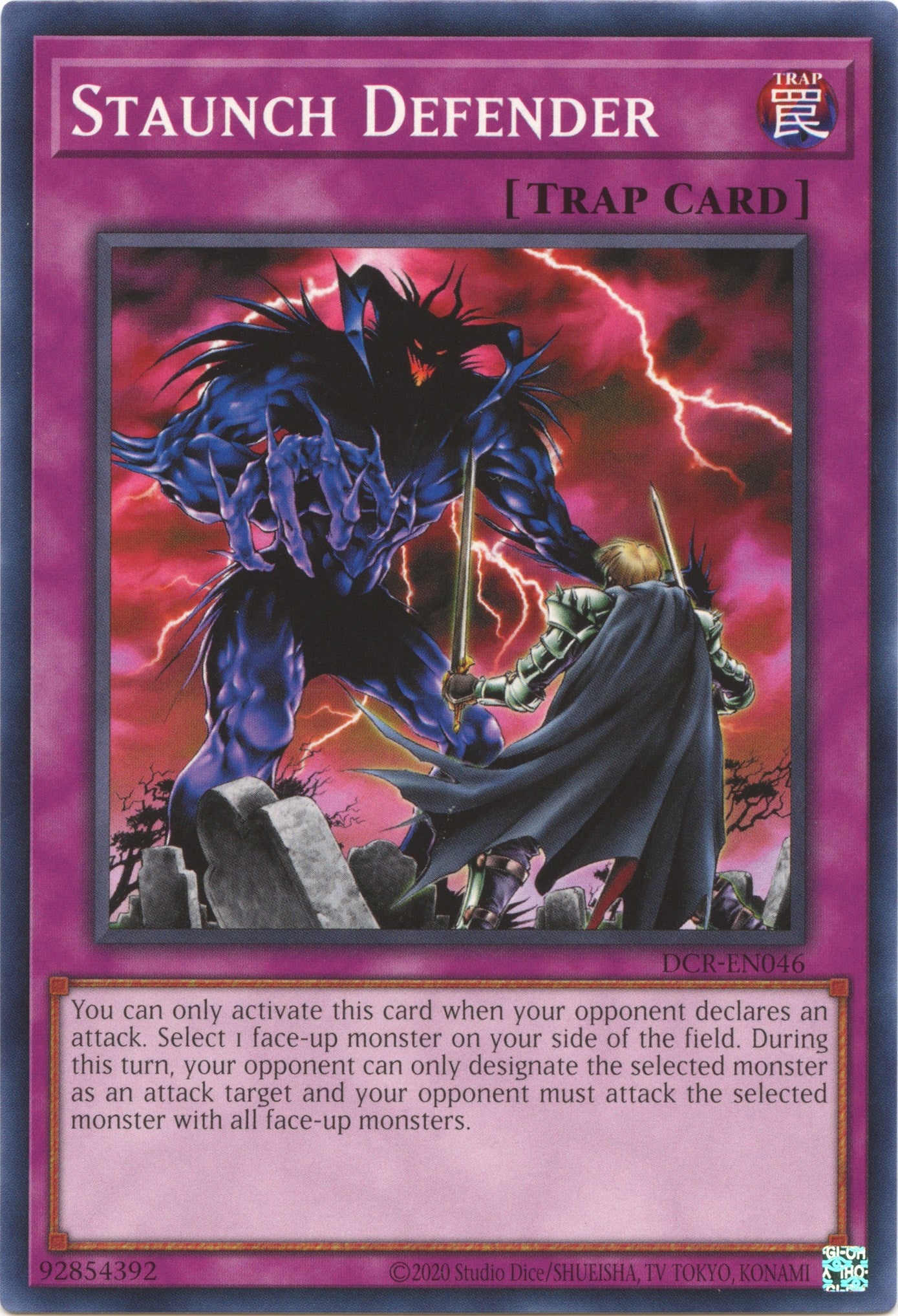 Staunch Defender (25th Anniversary) [DCR-EN046] Common | Jomio and Rueliete's Cards and Comics