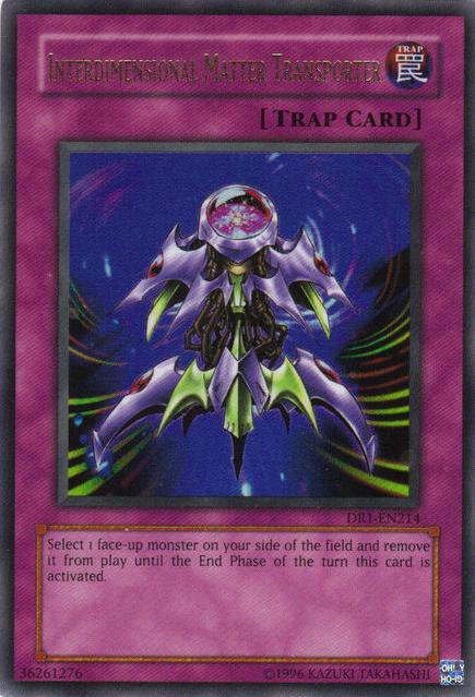 Interdimensional Matter Transporter [DR1-EN214] Ultra Rare | Jomio and Rueliete's Cards and Comics