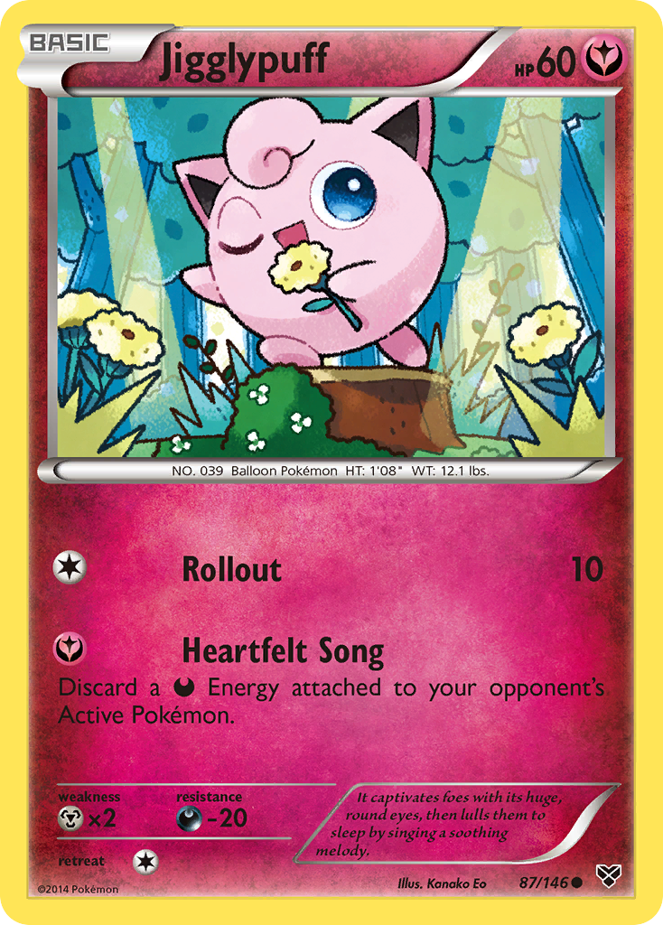 Jigglypuff (87/146) [XY: Base Set] | Jomio and Rueliete's Cards and Comics
