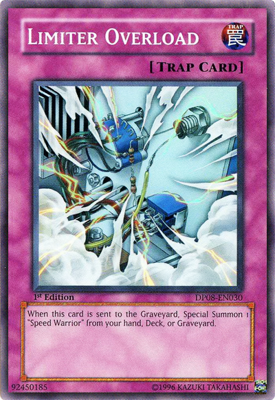 Limiter Overload [DP08-EN030] Super Rare | Jomio and Rueliete's Cards and Comics