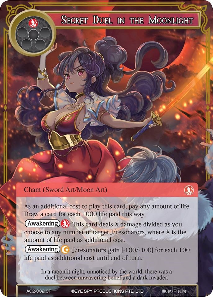 Secret Duel in the Moonlight (AO2-002) [Alice Origin II] | Jomio and Rueliete's Cards and Comics