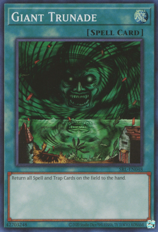 Giant Trunade [SRL-EN048] Super Rare | Jomio and Rueliete's Cards and Comics