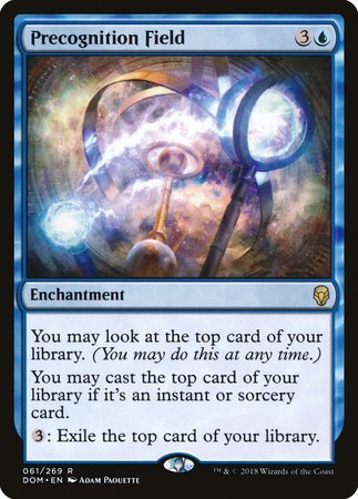 Precognition Field [Dominaria] | Jomio and Rueliete's Cards and Comics