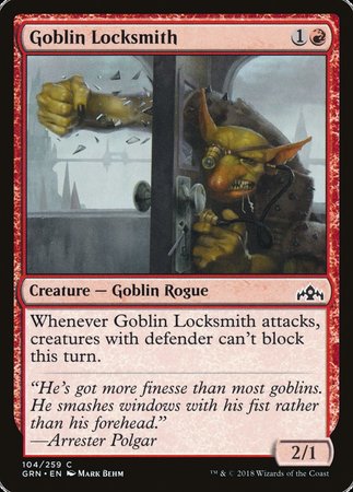 Goblin Locksmith [Guilds of Ravnica] | Jomio and Rueliete's Cards and Comics