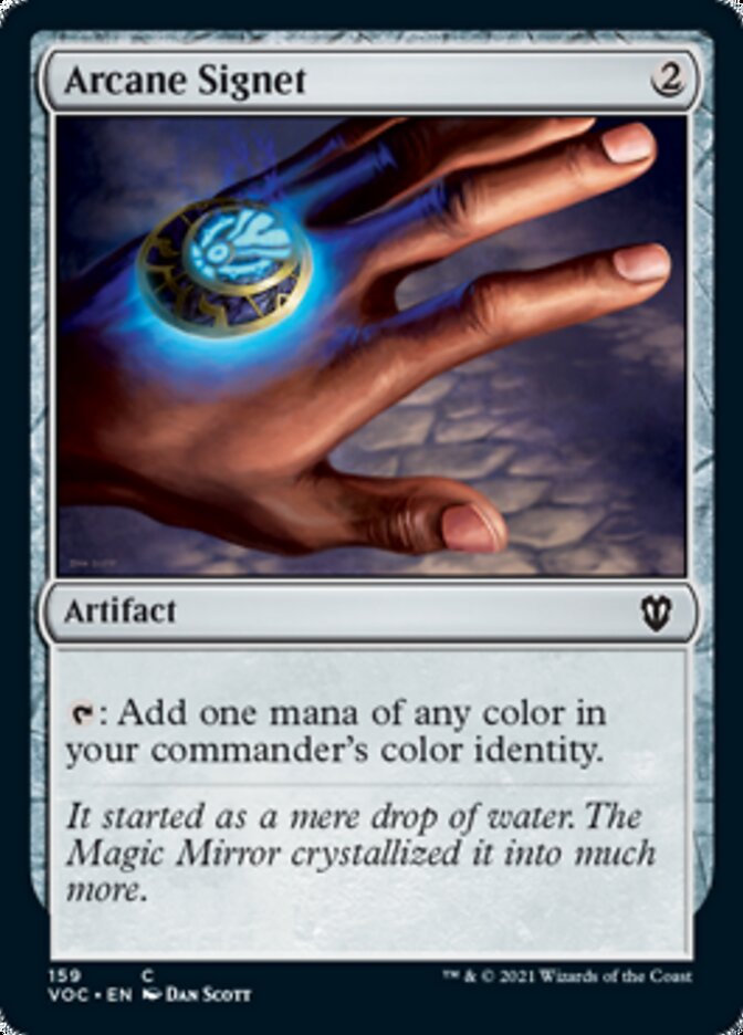 Arcane Signet [Innistrad: Crimson Vow Commander] | Jomio and Rueliete's Cards and Comics