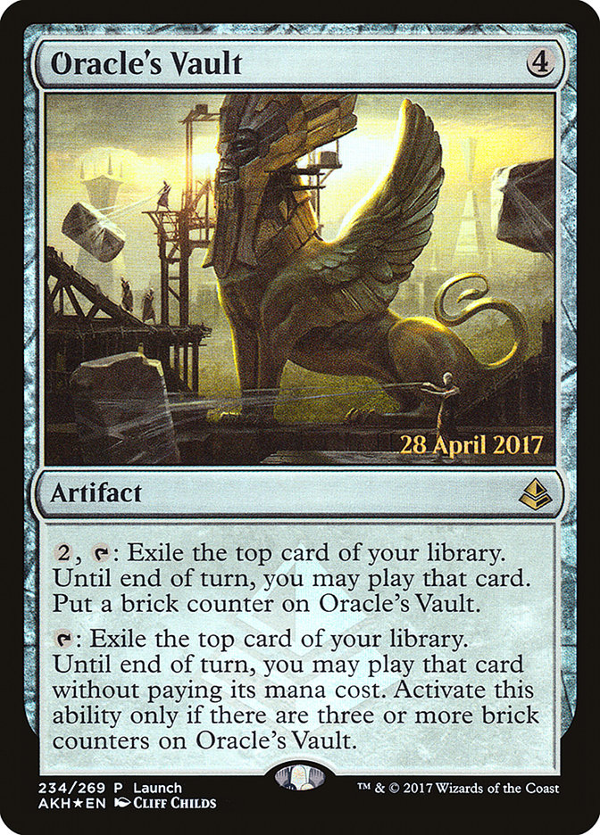 Oracle's Vault (Launch) [Amonkhet Promos] | Jomio and Rueliete's Cards and Comics