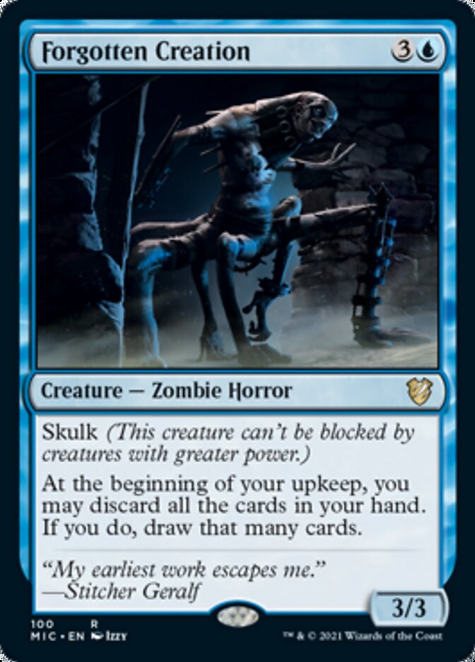 Forgotten Creation [Innistrad: Midnight Hunt Commander] | Jomio and Rueliete's Cards and Comics