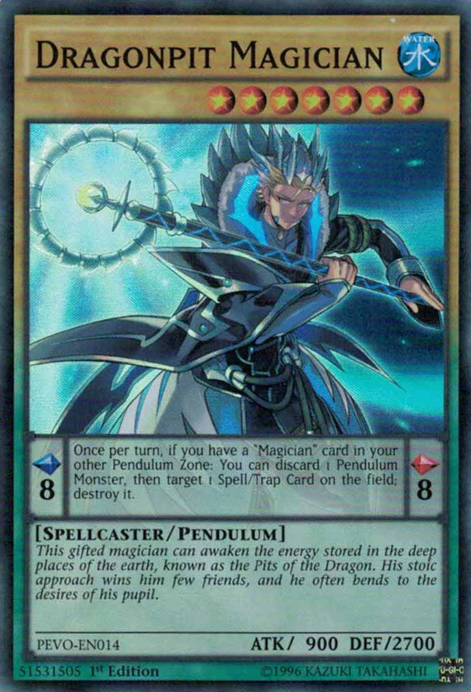 Dragonpit Magician [PEVO-EN014] Super Rare | Jomio and Rueliete's Cards and Comics