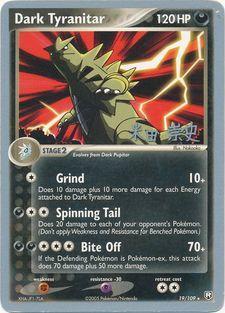 Dark Tyranitar (19/109) (Dark Tyranitar Deck - Takashi Yoneda) [World Championships 2005] | Jomio and Rueliete's Cards and Comics