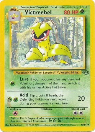 Victreebel (30/64) [Jungle Unlimited] | Jomio and Rueliete's Cards and Comics