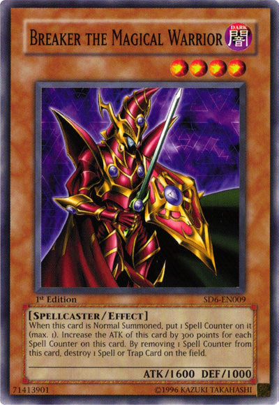 Breaker the Magical Warrior [SD6-EN009] Common | Jomio and Rueliete's Cards and Comics