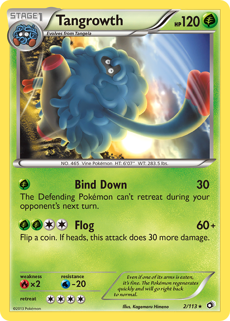 Tangrowth (2/113) [Black & White: Legendary Treasures] | Jomio and Rueliete's Cards and Comics