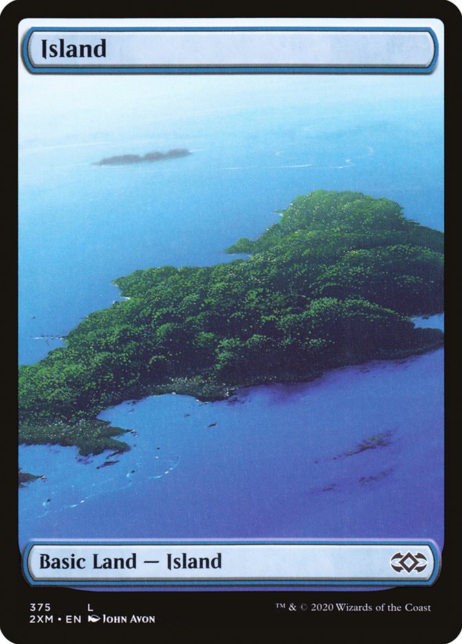 Island (375) [Double Masters] | Jomio and Rueliete's Cards and Comics