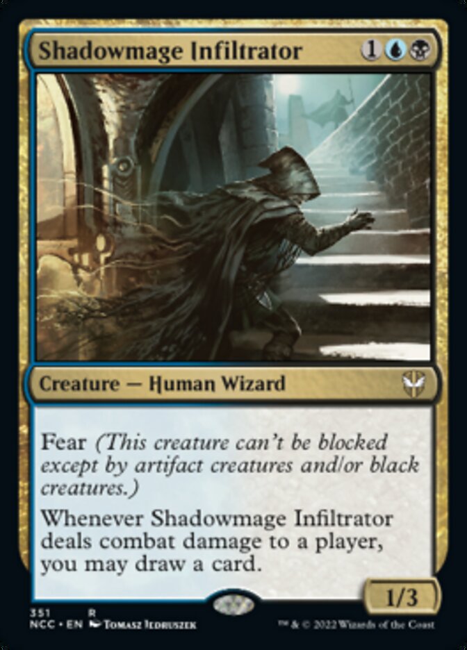 Shadowmage Infiltrator [Streets of New Capenna Commander] | Jomio and Rueliete's Cards and Comics