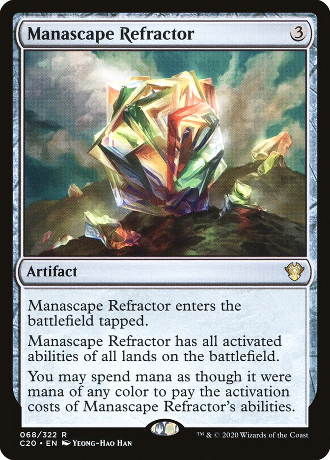 Manascape Refractor [Commander 2020] | Jomio and Rueliete's Cards and Comics