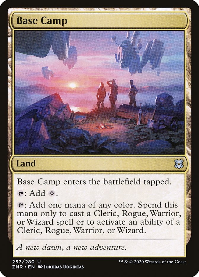 Base Camp [Zendikar Rising] | Jomio and Rueliete's Cards and Comics