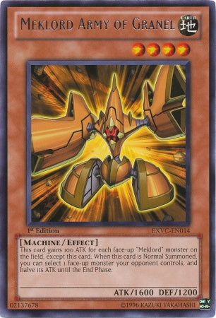 Meklord Army of Granel [EXVC-EN014] Rare | Jomio and Rueliete's Cards and Comics
