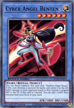 Cyber Angel Benten [SGX1-ENE10] Common | Jomio and Rueliete's Cards and Comics