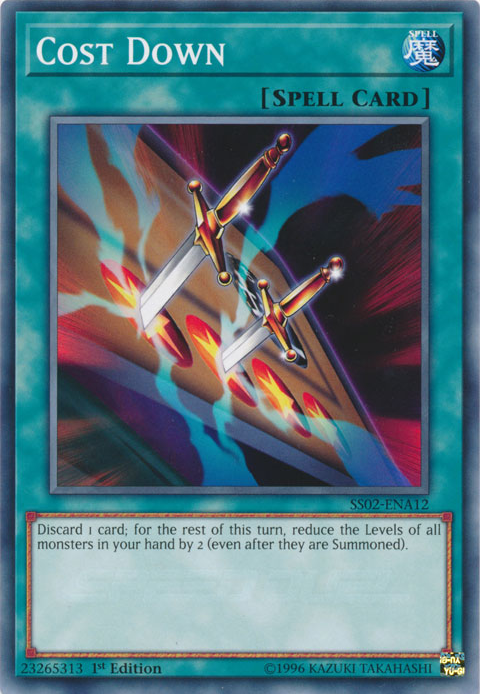 Cost Down [SS02-ENA12] Common | Jomio and Rueliete's Cards and Comics