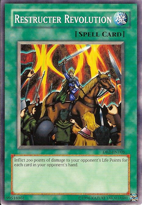 Restructer Revolution [DB2-EN108] Common | Jomio and Rueliete's Cards and Comics