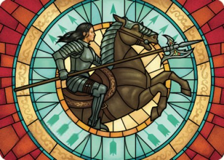 Tori D'Avenant, Fury Rider Art Card [Dominaria United Art Series] | Jomio and Rueliete's Cards and Comics