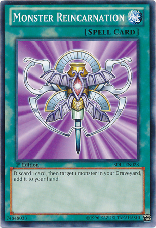 Monster Reincarnation [SDLI-EN028] Common | Jomio and Rueliete's Cards and Comics