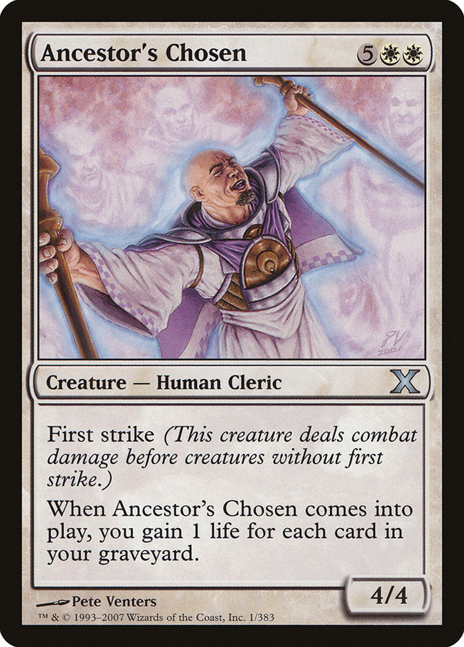 Ancestor's Chosen [Tenth Edition] | Jomio and Rueliete's Cards and Comics