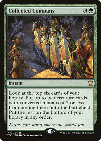 Collected Company [Dragons of Tarkir] | Jomio and Rueliete's Cards and Comics