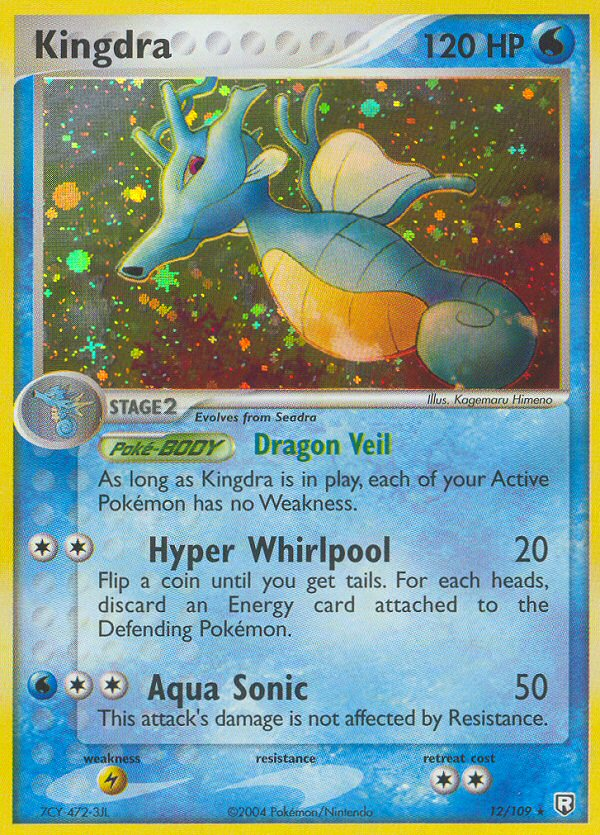 Kingdra (12/109) [EX: Team Rocket Returns] | Jomio and Rueliete's Cards and Comics