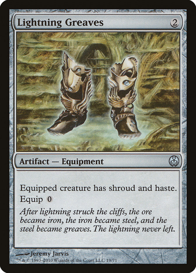 Lightning Greaves [Duel Decks: Phyrexia vs. the Coalition] | Jomio and Rueliete's Cards and Comics