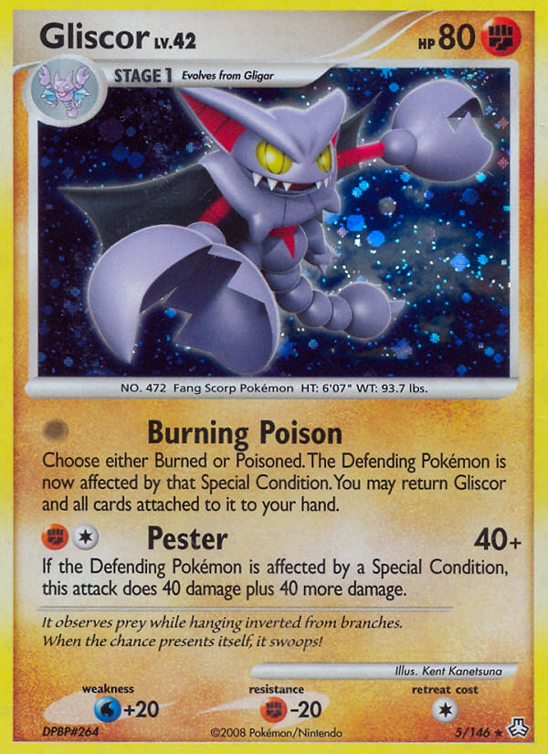 Gliscor (5/146) [Diamond & Pearl: Legends Awakened] | Jomio and Rueliete's Cards and Comics
