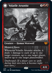Volatile Arsonist // Dire-Strain Anarchist [Innistrad: Double Feature] | Jomio and Rueliete's Cards and Comics