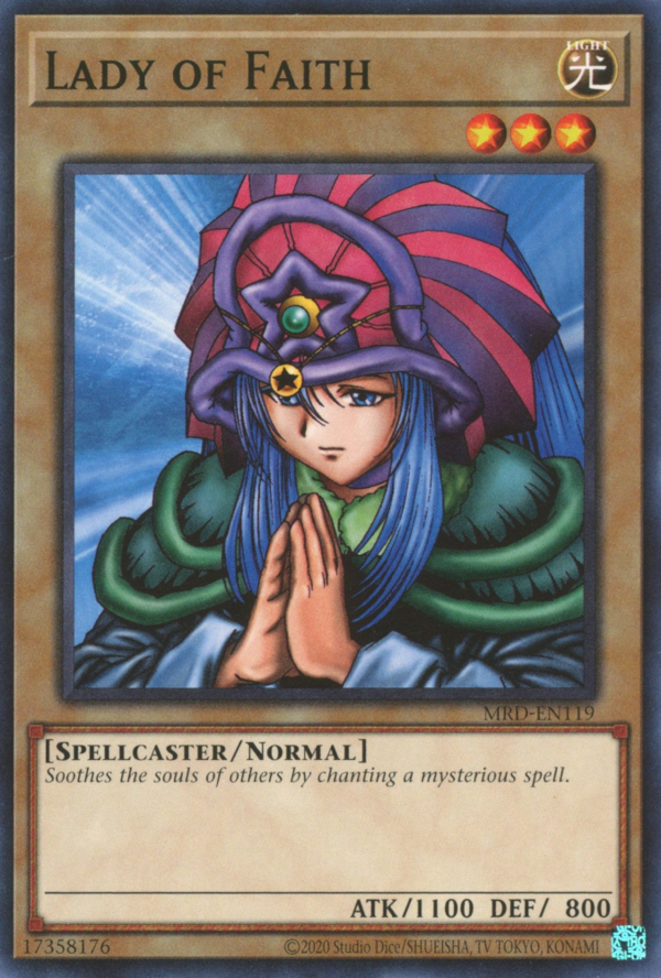 Lady of Faith [MRD-EN119] Common | Jomio and Rueliete's Cards and Comics
