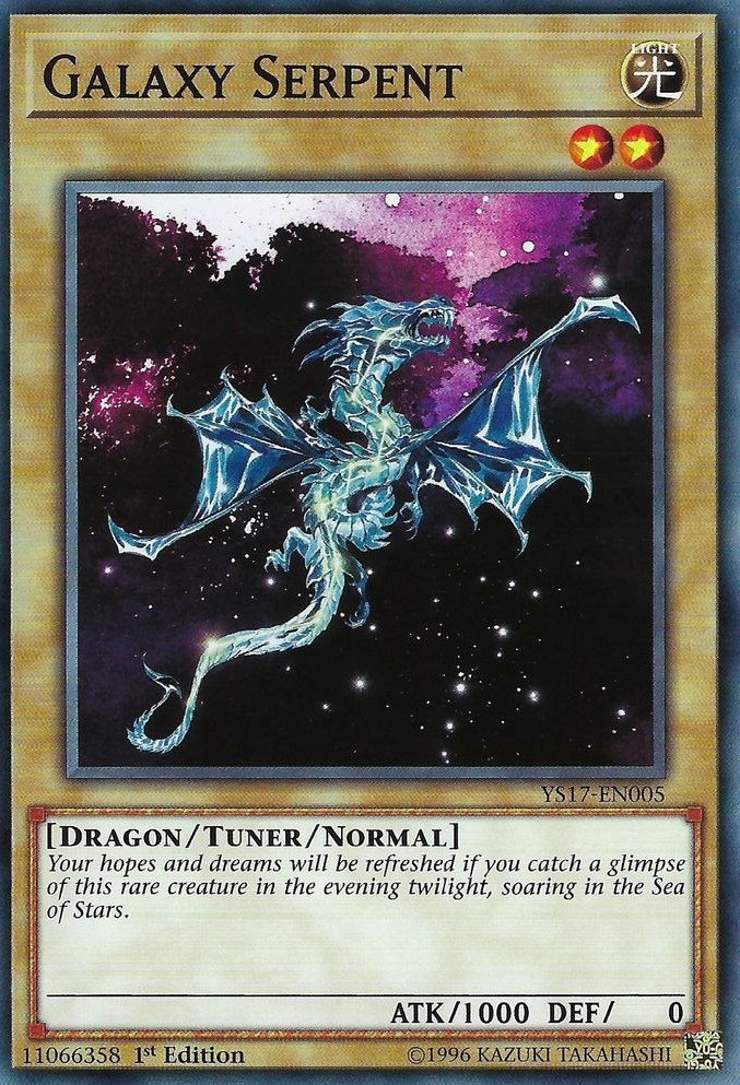 Galaxy Serpent [YS17-EN005] Common | Jomio and Rueliete's Cards and Comics