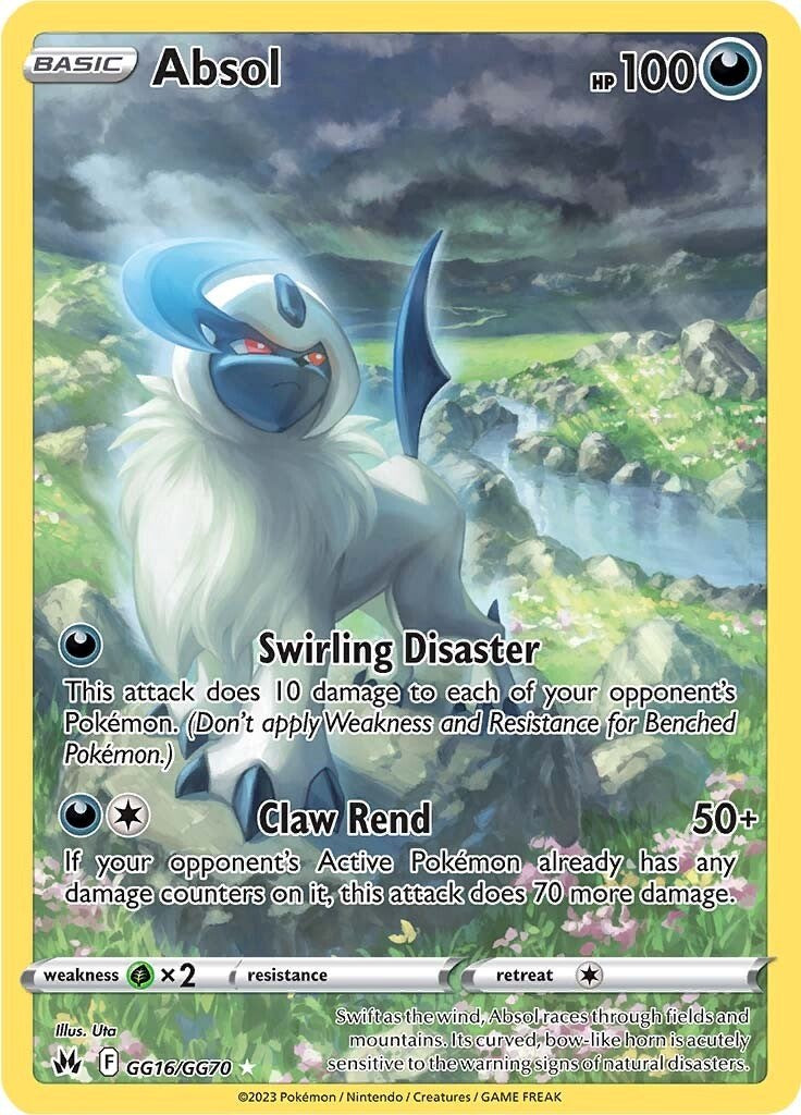 Absol (GG16/GG70) [Sword & Shield: Crown Zenith] | Jomio and Rueliete's Cards and Comics