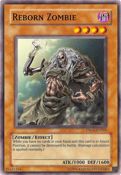 Reborn Zombie [DR04-EN069] Common | Jomio and Rueliete's Cards and Comics