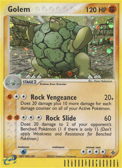 Golem (5/97) [EX: Dragon] | Jomio and Rueliete's Cards and Comics