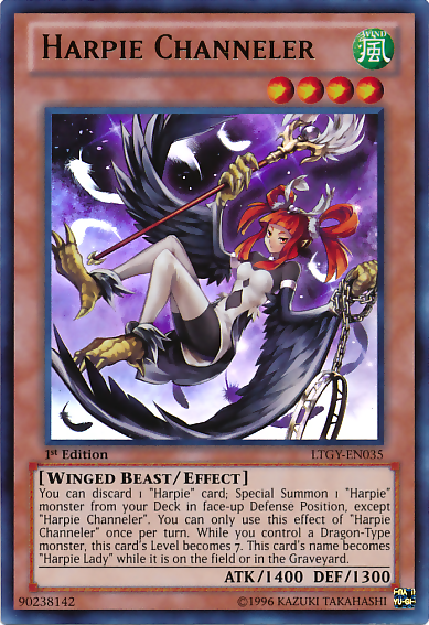 Harpie Channeler [LTGY-EN035] Ultra Rare | Jomio and Rueliete's Cards and Comics