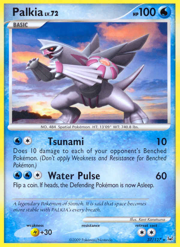 Palkia (37/127) [Platinum: Base Set] | Jomio and Rueliete's Cards and Comics