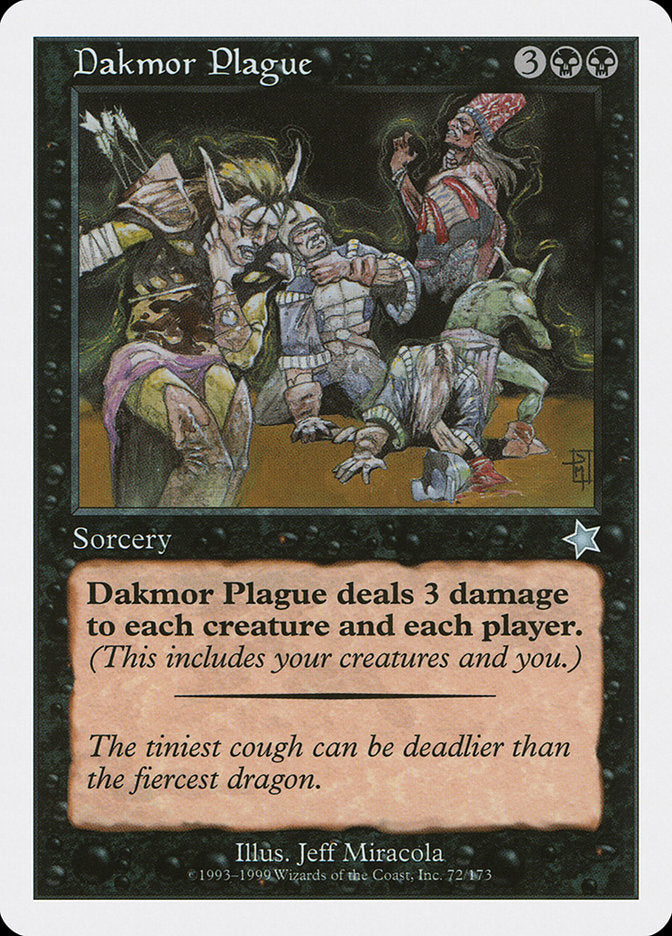 Dakmor Plague [Starter 1999] | Jomio and Rueliete's Cards and Comics